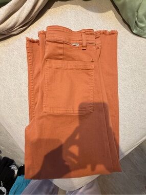 Orange billabong jeans